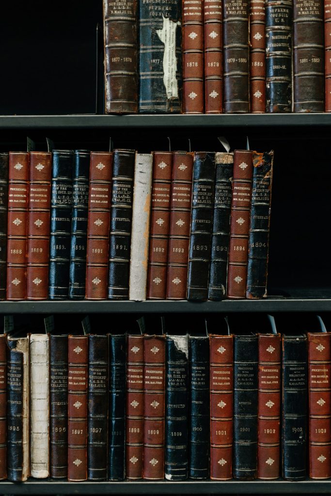 The Freemason building in Washington, D.C., houses a large library — open to the public. This was a selection of books I saw inside their collections.
